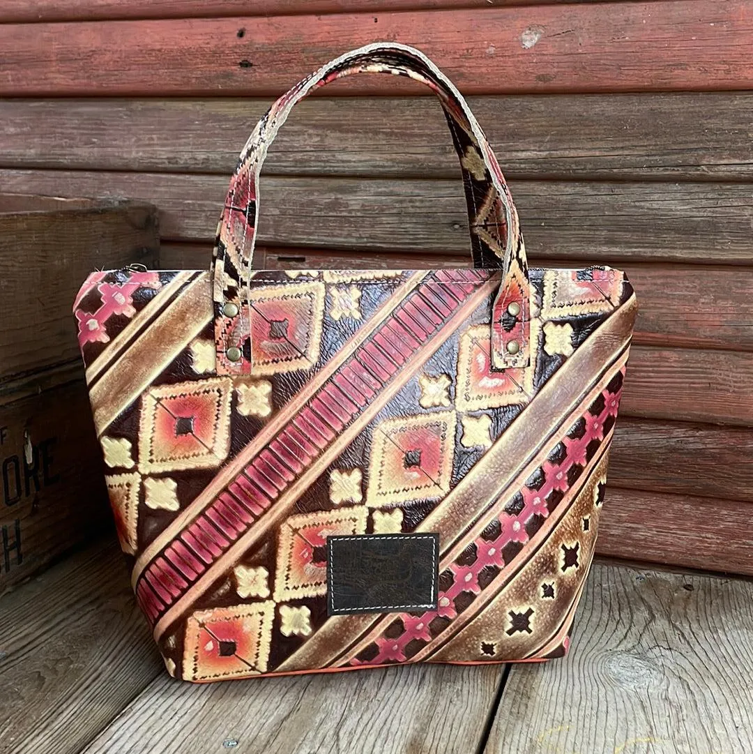 046 Feed Bag - Rosegold Acid w/ Summit Fire