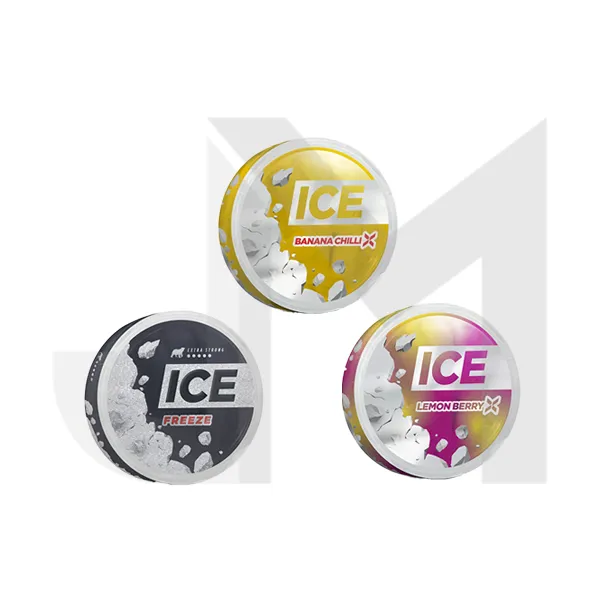 16.5mg Ice Nicotine Pouches - 20 Pouches