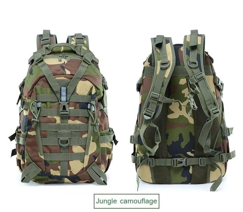 2022 new! Prepper Tactical Quick Response Backpack Outdoor Molle Camouflage Rucksack Military Assault Bag Hiking Camping Hunting Travel Knapsack