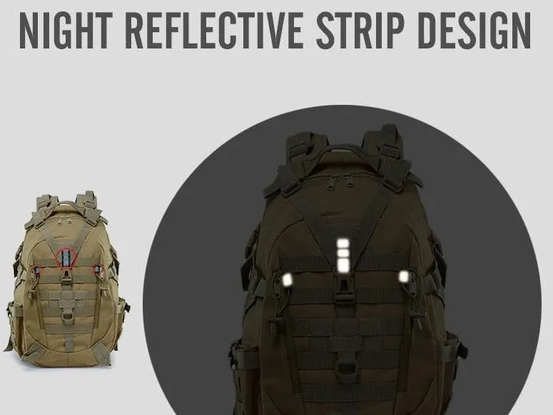 2022 new! Prepper Tactical Quick Response Backpack Outdoor Molle Camouflage Rucksack Military Assault Bag Hiking Camping Hunting Travel Knapsack
