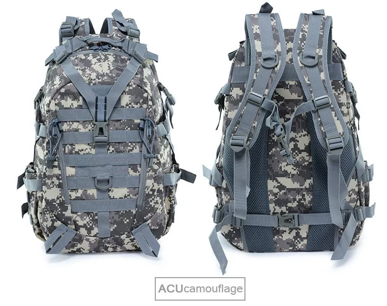 2022 new! Prepper Tactical Quick Response Backpack Outdoor Molle Camouflage Rucksack Military Assault Bag Hiking Camping Hunting Travel Knapsack