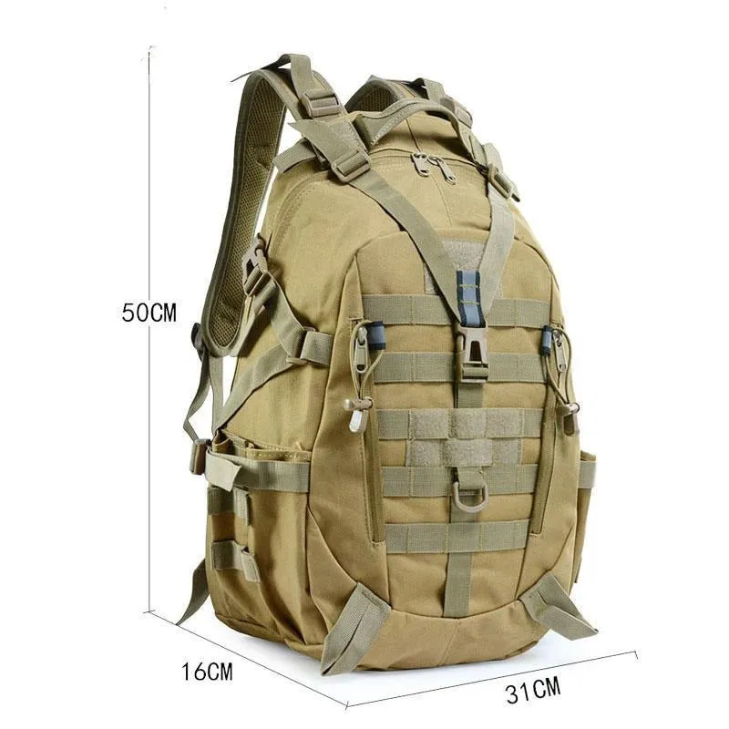 2022 new! Prepper Tactical Quick Response Backpack Outdoor Molle Camouflage Rucksack Military Assault Bag Hiking Camping Hunting Travel Knapsack