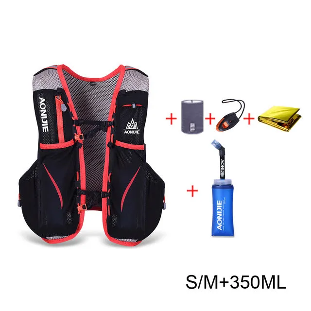 5L Running Hydration Backpack Set