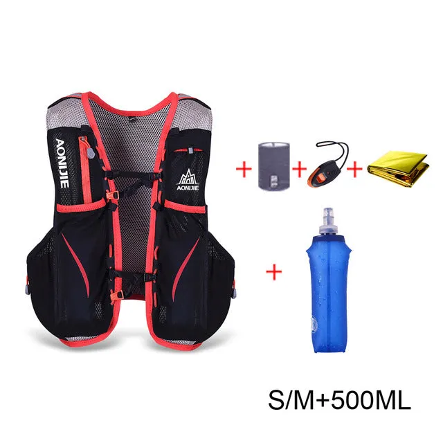 5L Running Hydration Backpack Set