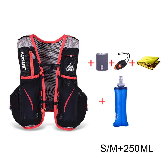 5L Running Hydration Backpack Set