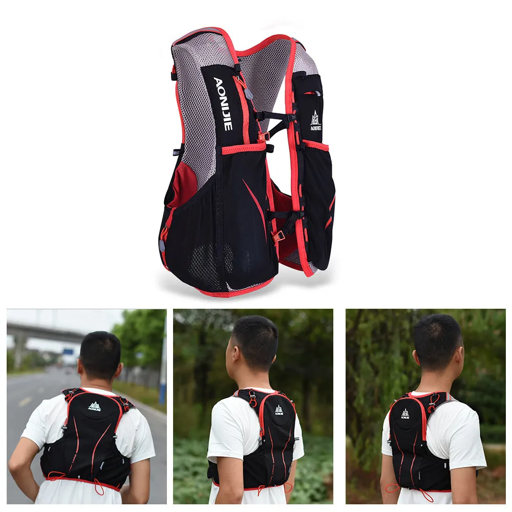 5L Running Hydration Backpack Set