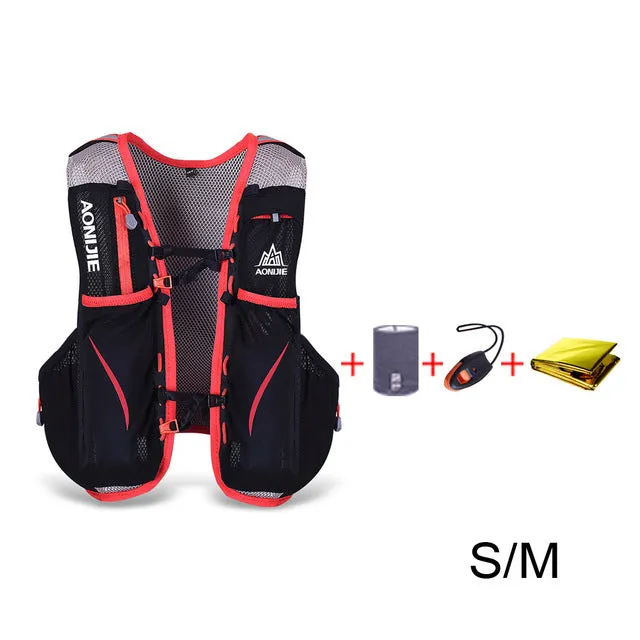 5L Running Hydration Backpack Set