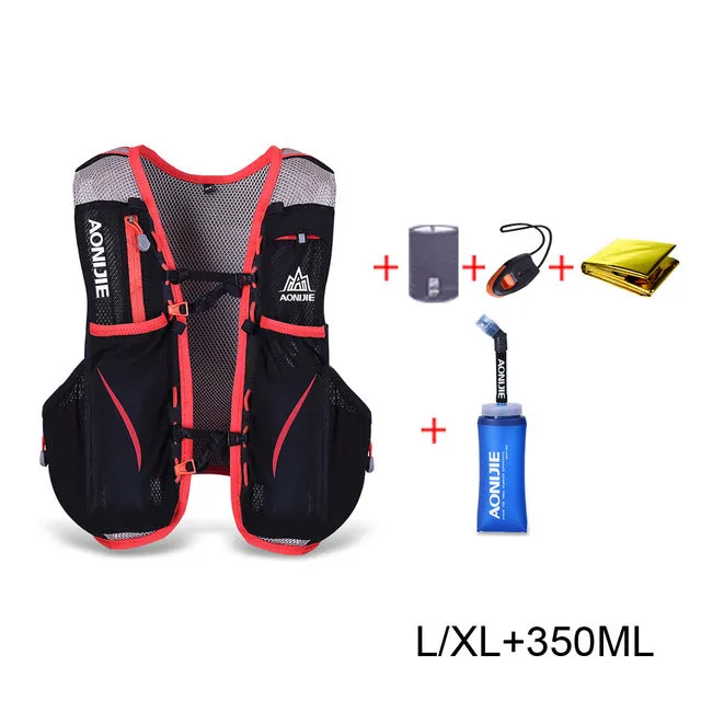 5L Running Hydration Backpack Set