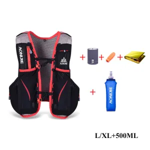 5L Running Hydration Backpack Set