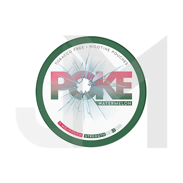 9mg Poke Watermelon Nicotine Pouches - 20 Pouches