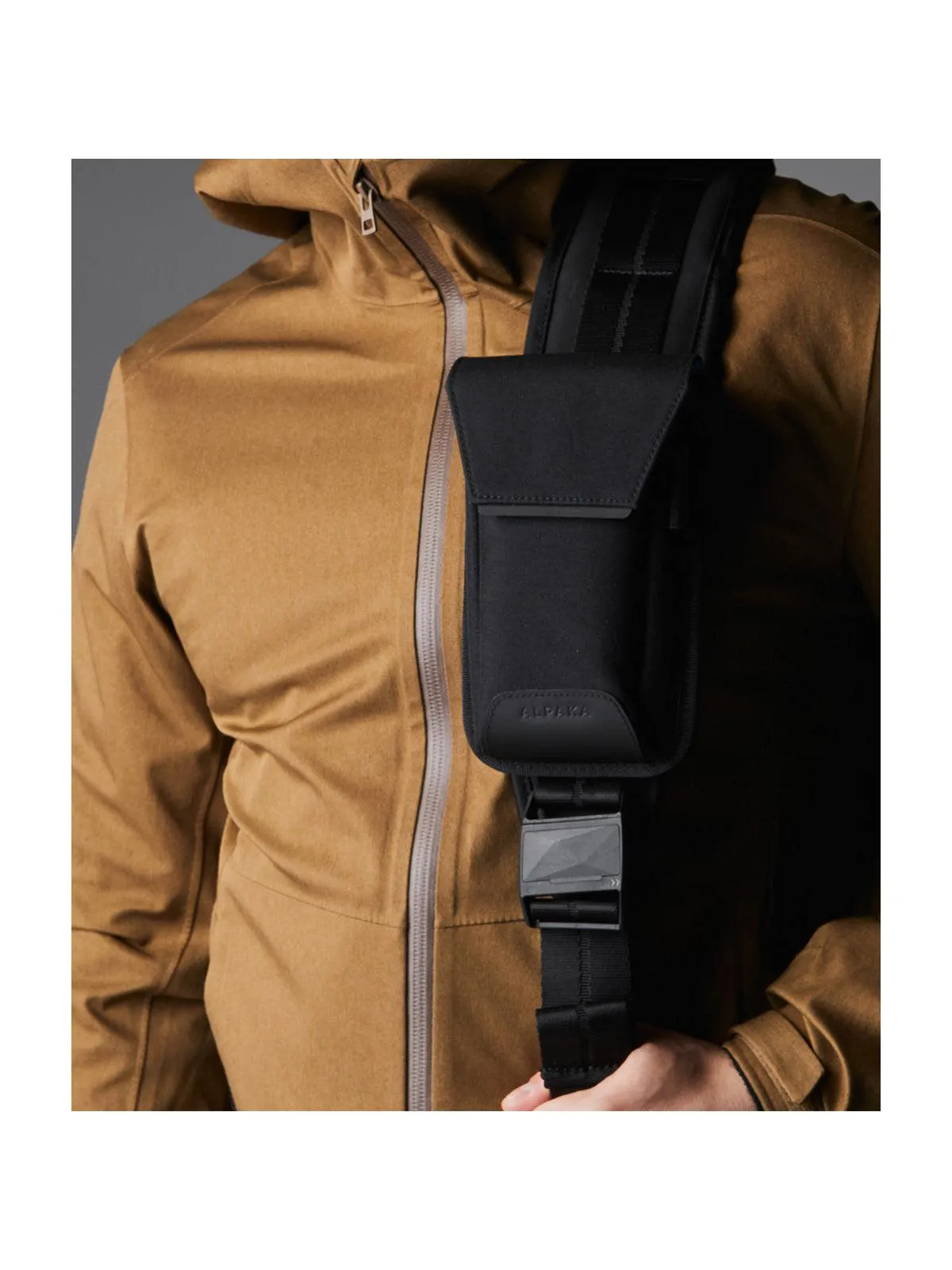 Alpaka Modular Phone Sling Kodra Black