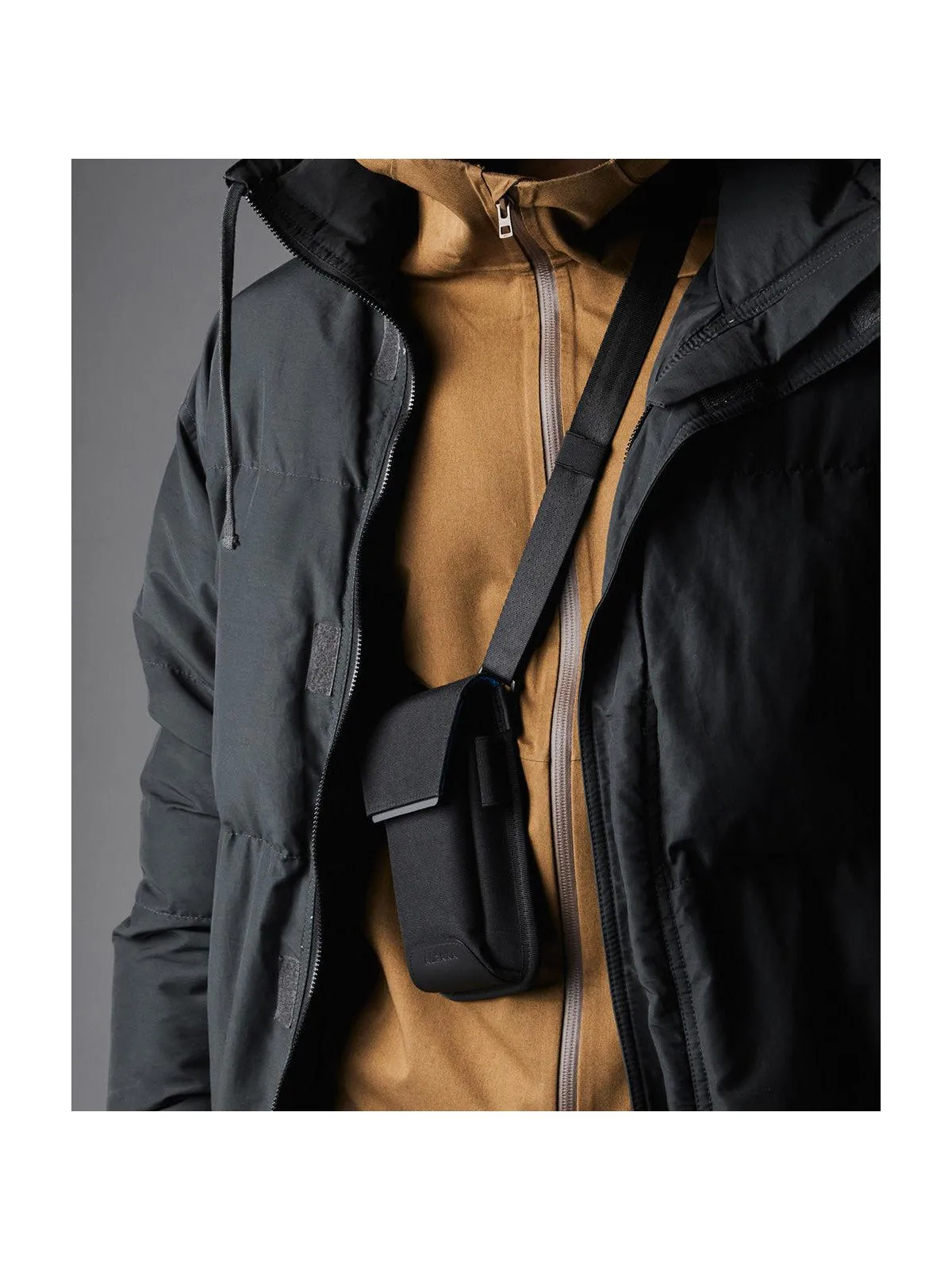 Alpaka Modular Phone Sling Kodra Black