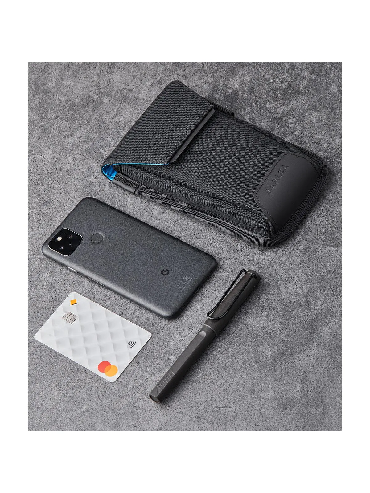 Alpaka Modular Phone Sling Kodra Black