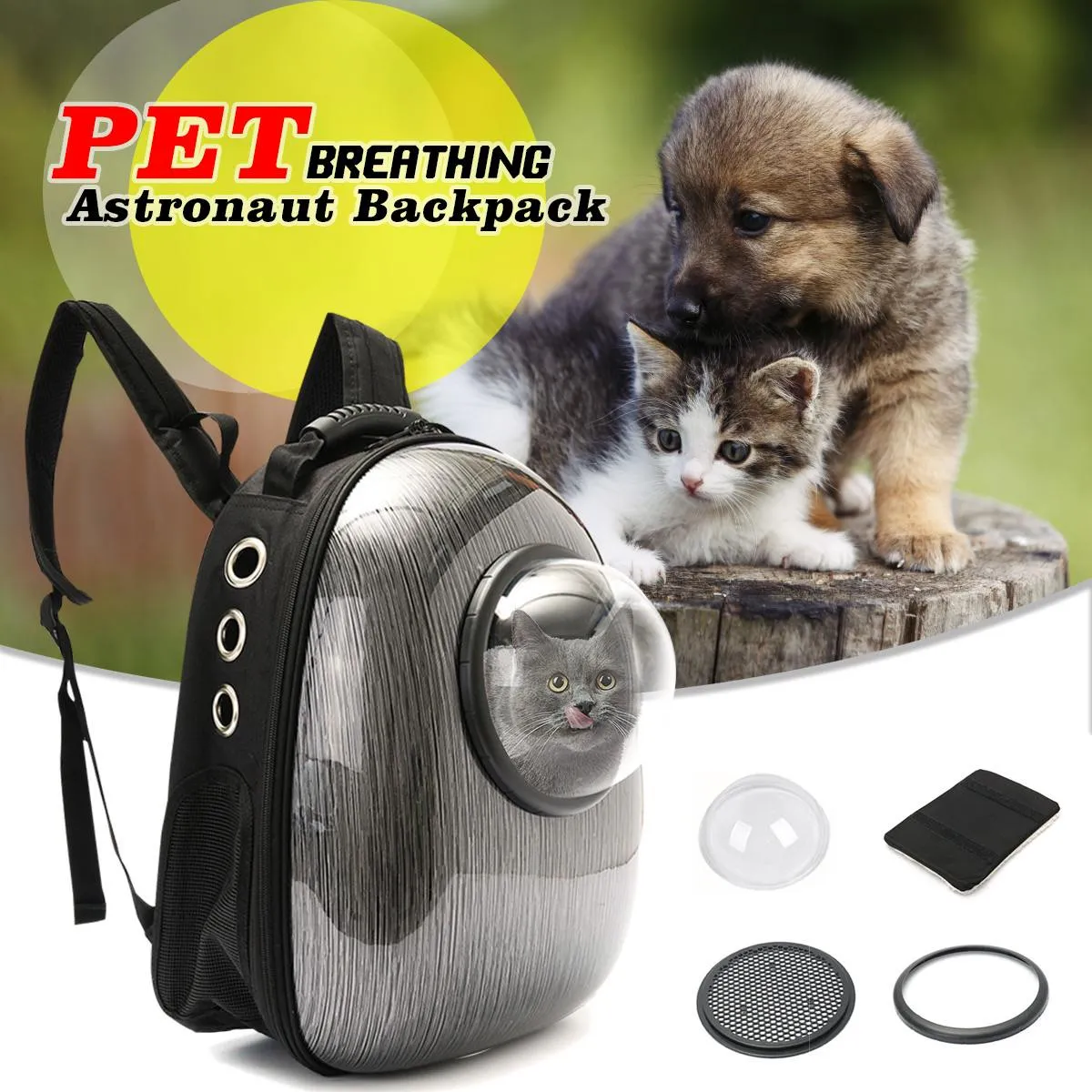 Astronaut Space Capsule Pet Backpack Carrier