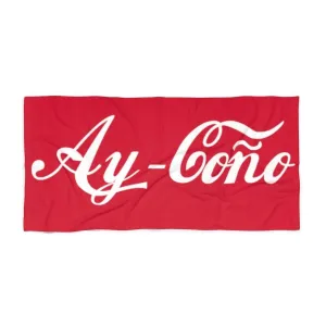 Ay-Coño Beach Towel