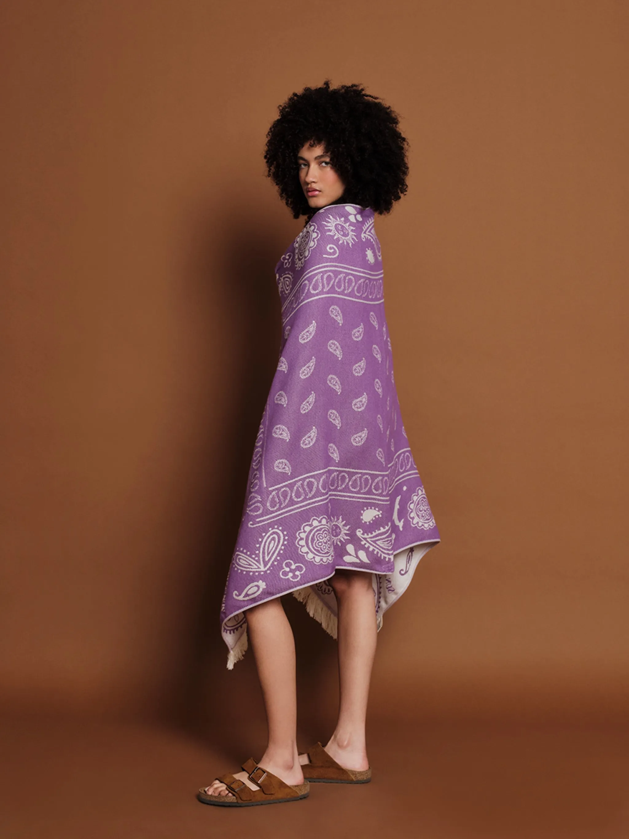 Bandana Ultra Violet | Feather Beach Towel