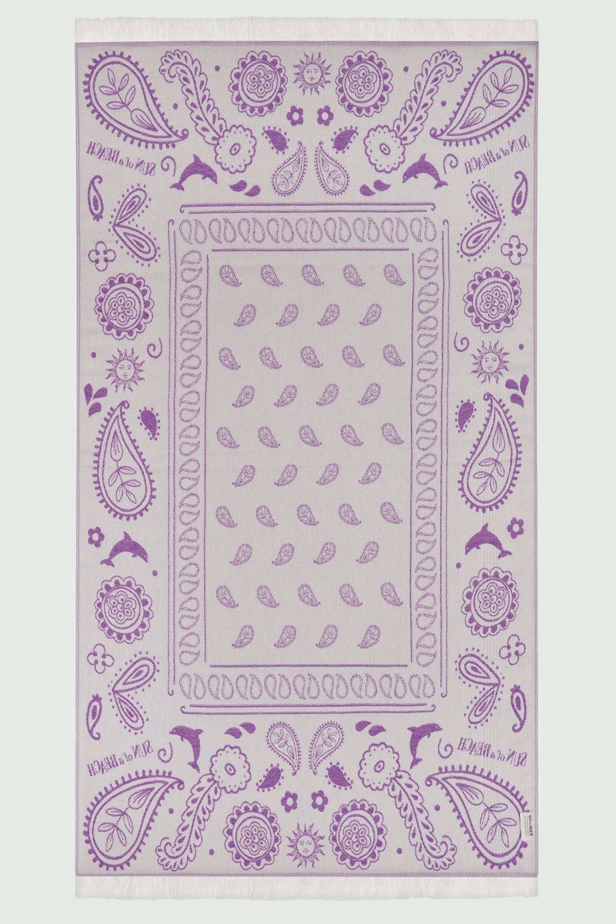 Bandana Ultra Violet | Feather Beach Towel