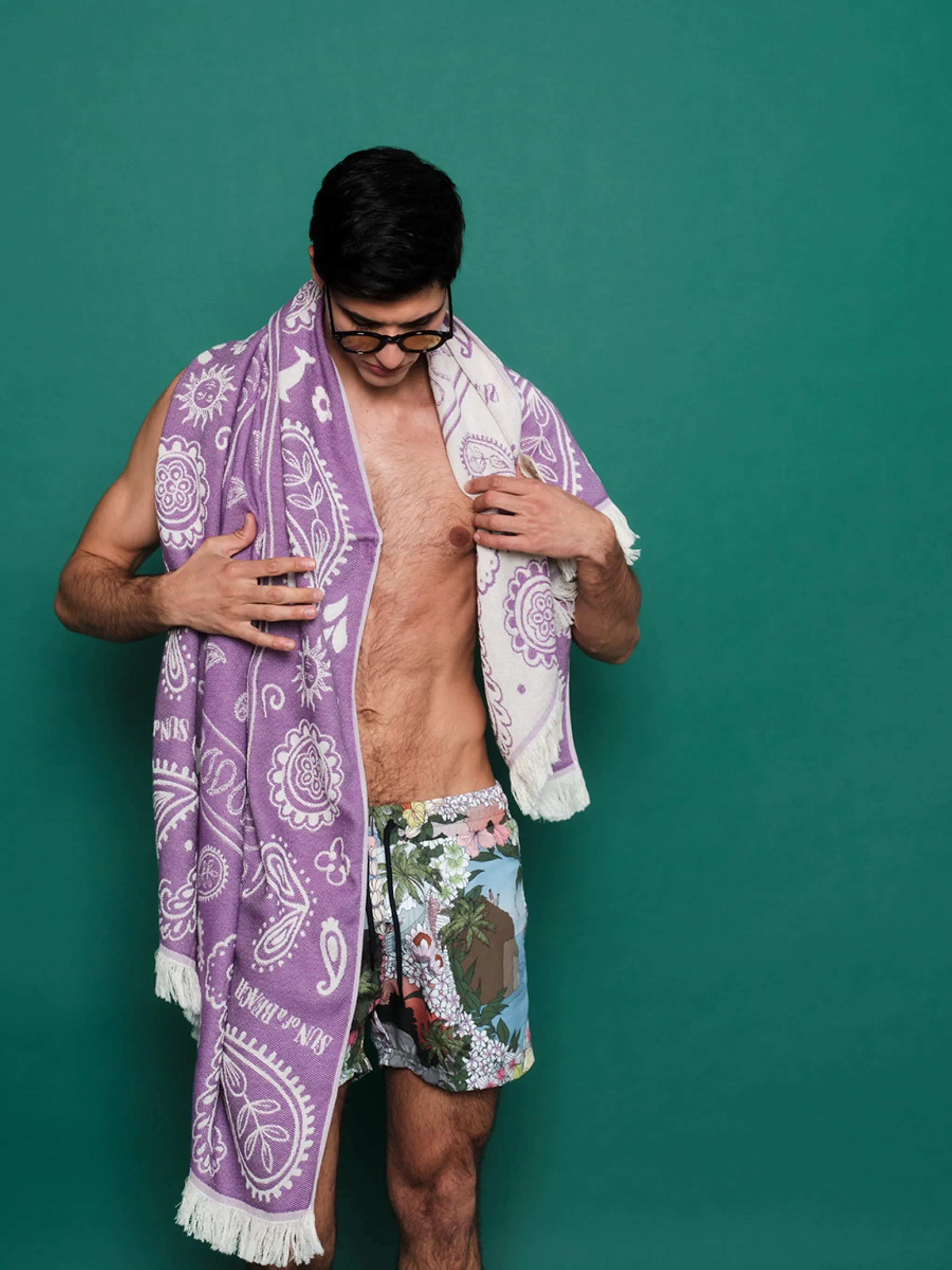 Bandana Ultra Violet | Feather Beach Towel