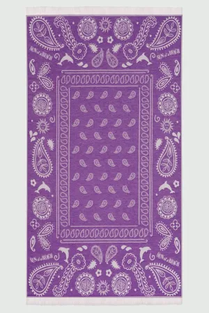 Bandana Ultra Violet | Feather Beach Towel