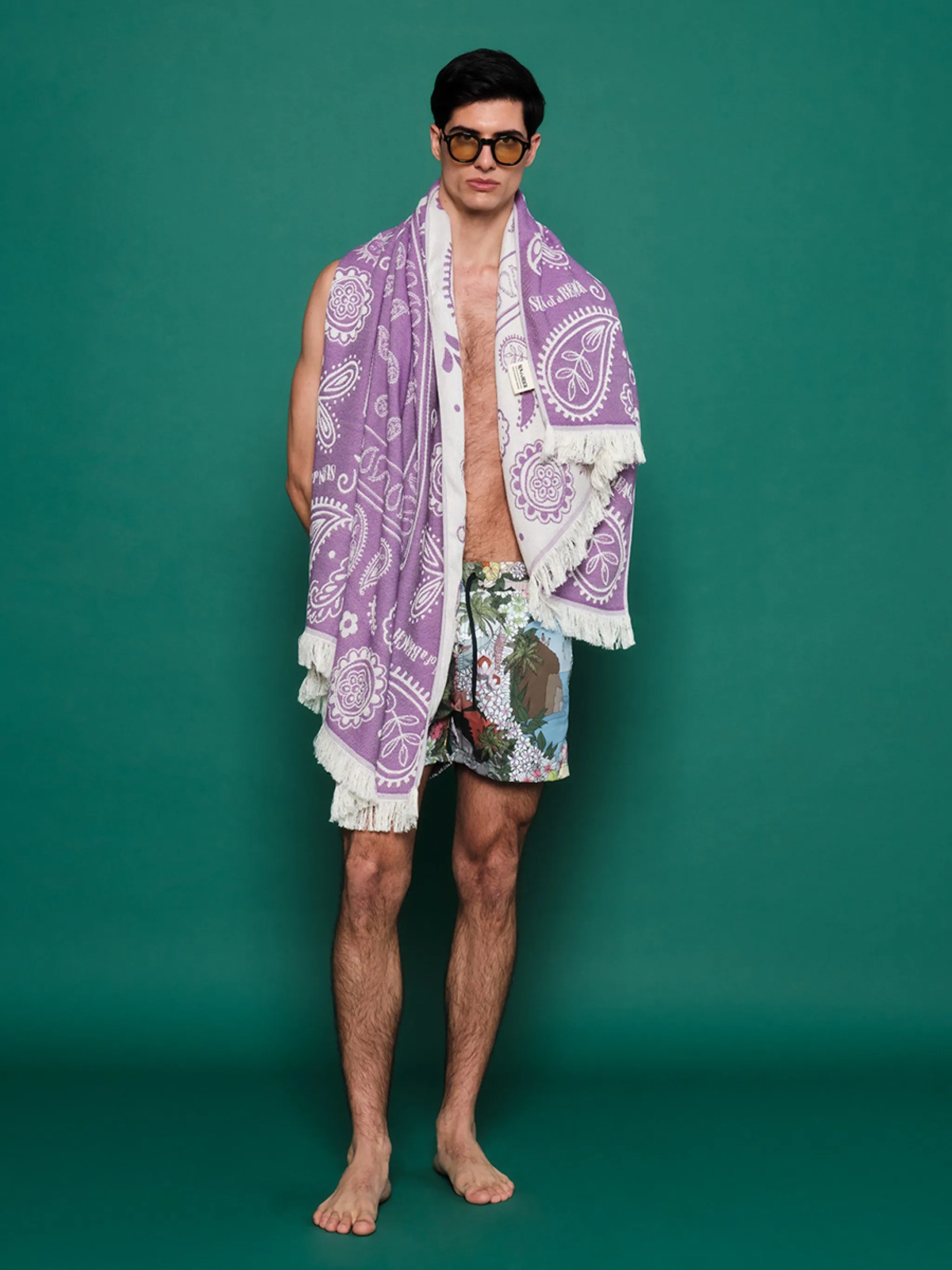 Bandana Ultra Violet | Feather Beach Towel