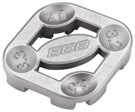 BBB Cycling Turner II Spoke Wrench BTL-15 - Grey Packaging