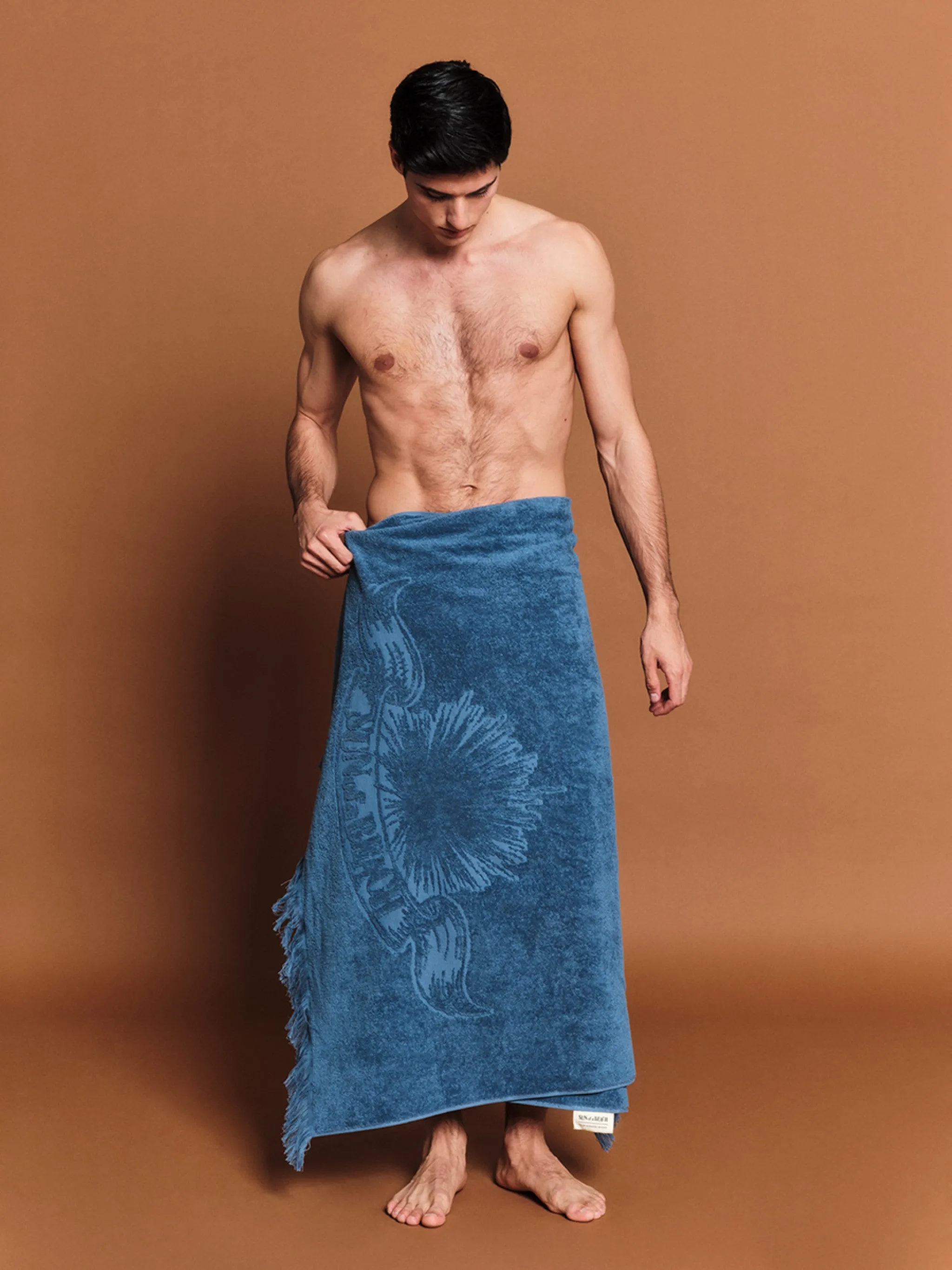 Blue | Monochrome Beach Towel