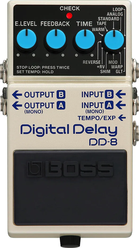 Boss DD-8 Digital Delay Compact Pedal