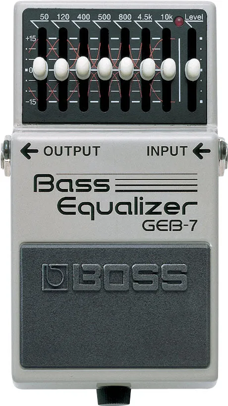Boss GEB-7 Bass Equalizer Compact Pedal