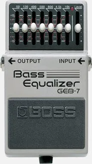Boss GEB-7 Bass Equalizer Compact Pedal