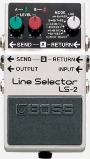 Boss LS-2 Line Selector Compact Pedal