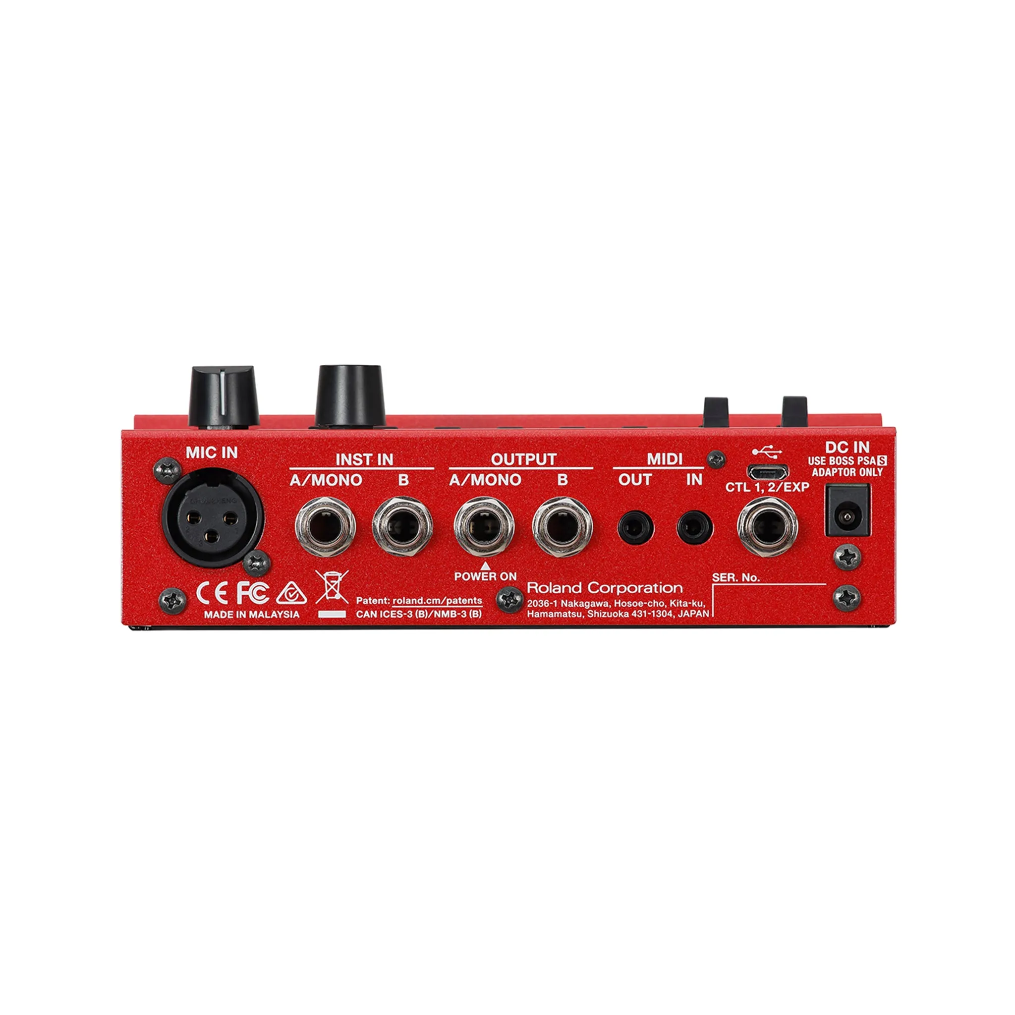 BOSS RC-500 Loop Station Compact Phrase Recorder Pedal