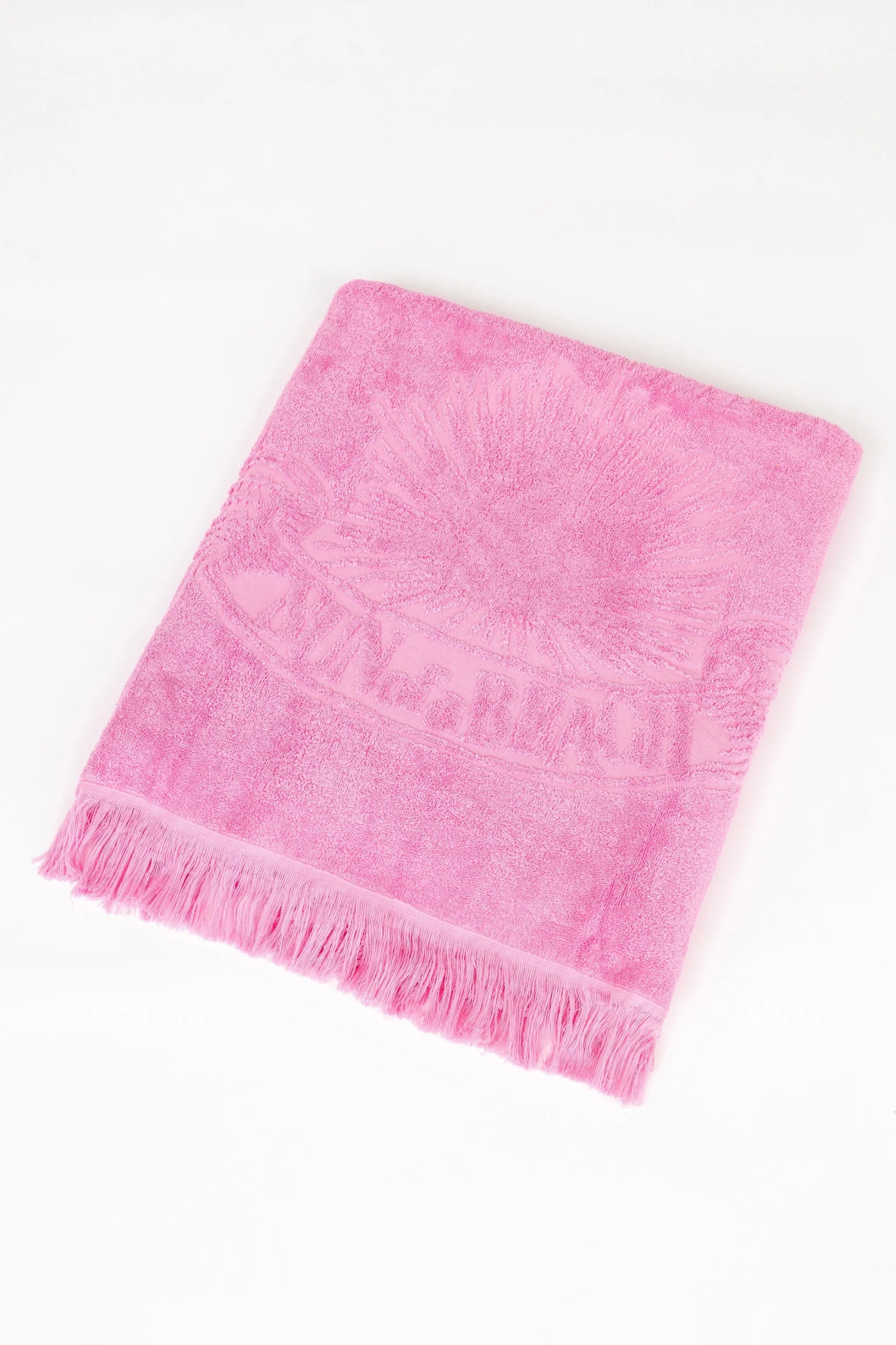 Bubblegum | Mini Monochrome Beach Towel