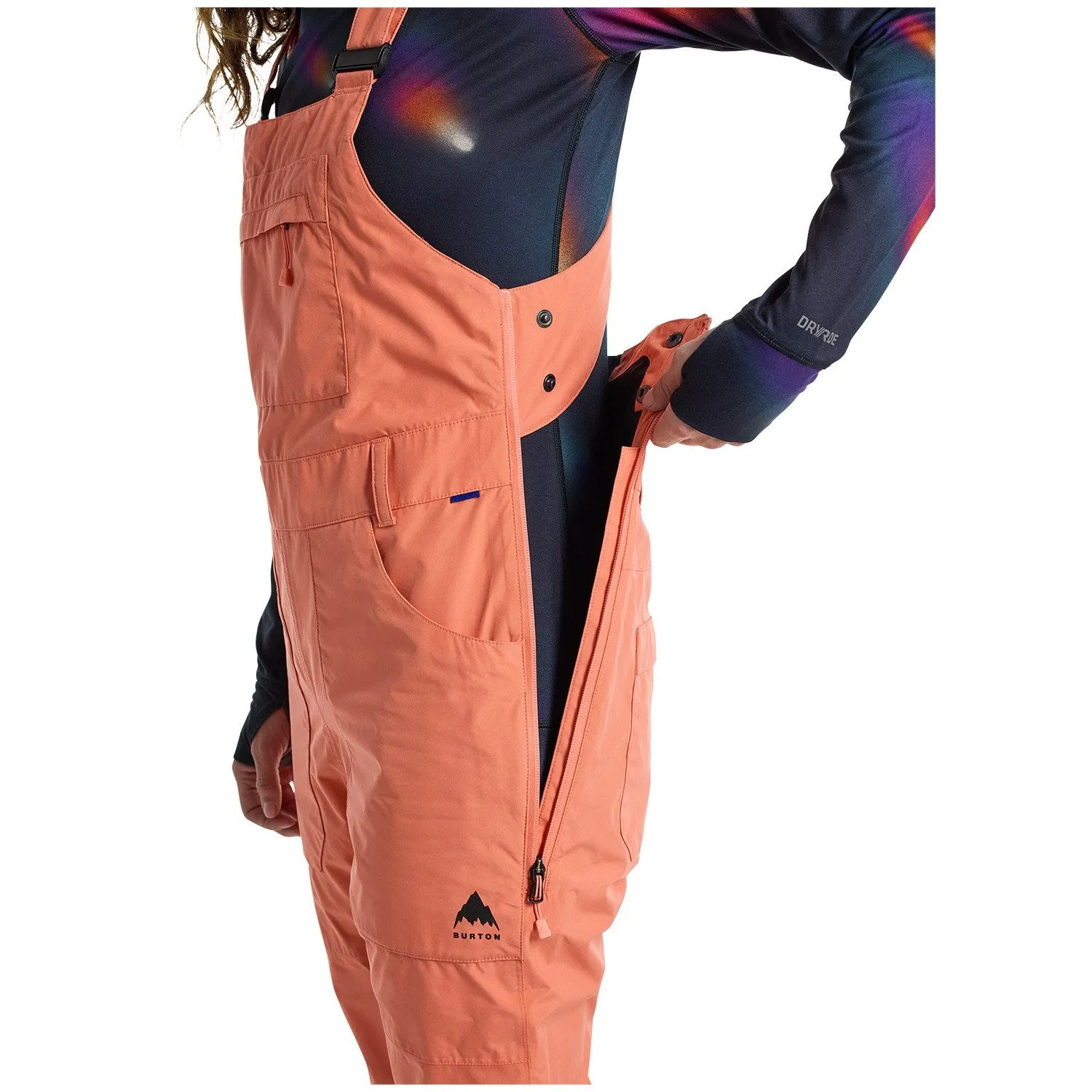 Burton Avalon GORE-TEX Bib Pants Womens 2025 Peach Echo