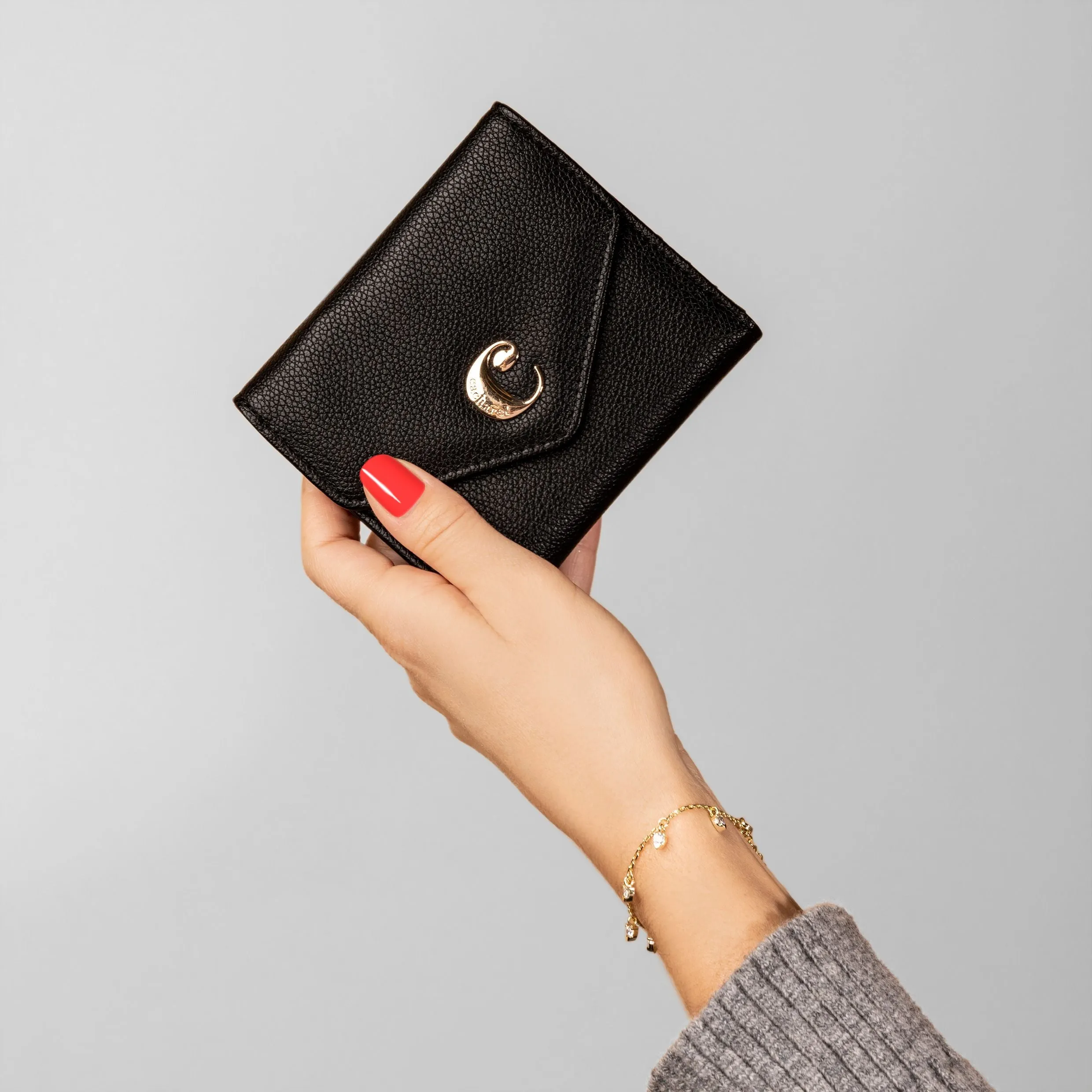 Cacharel CEL219A-Lady wallet Alma Black