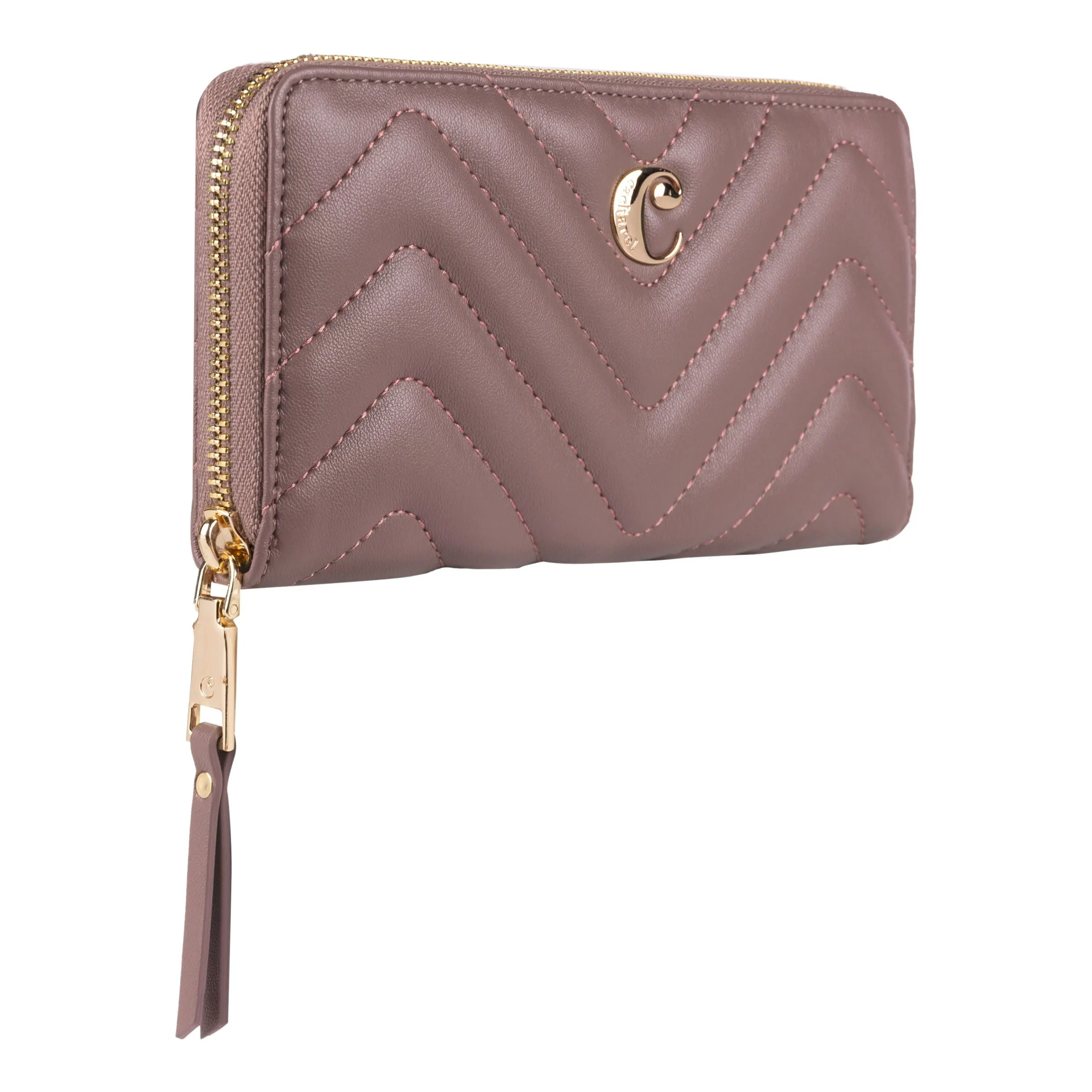 Cacharel CEL220Z-Travel wallet Odeon Taupe