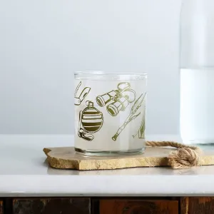 Camping Tools Equipment Glassware Tumbler, Moss
