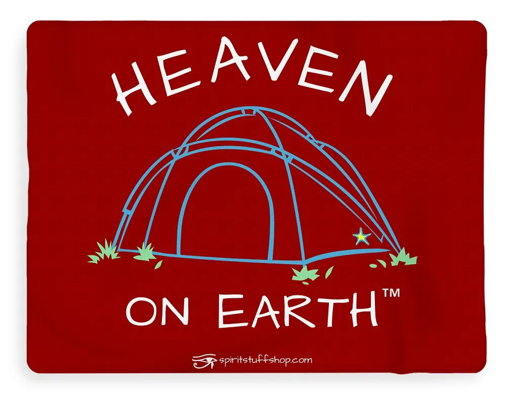 Camping/tent Heaven On Earth - Blanket