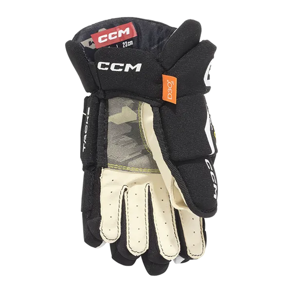 CCM Tacks AS-V Pro Youth Gloves - Black/White