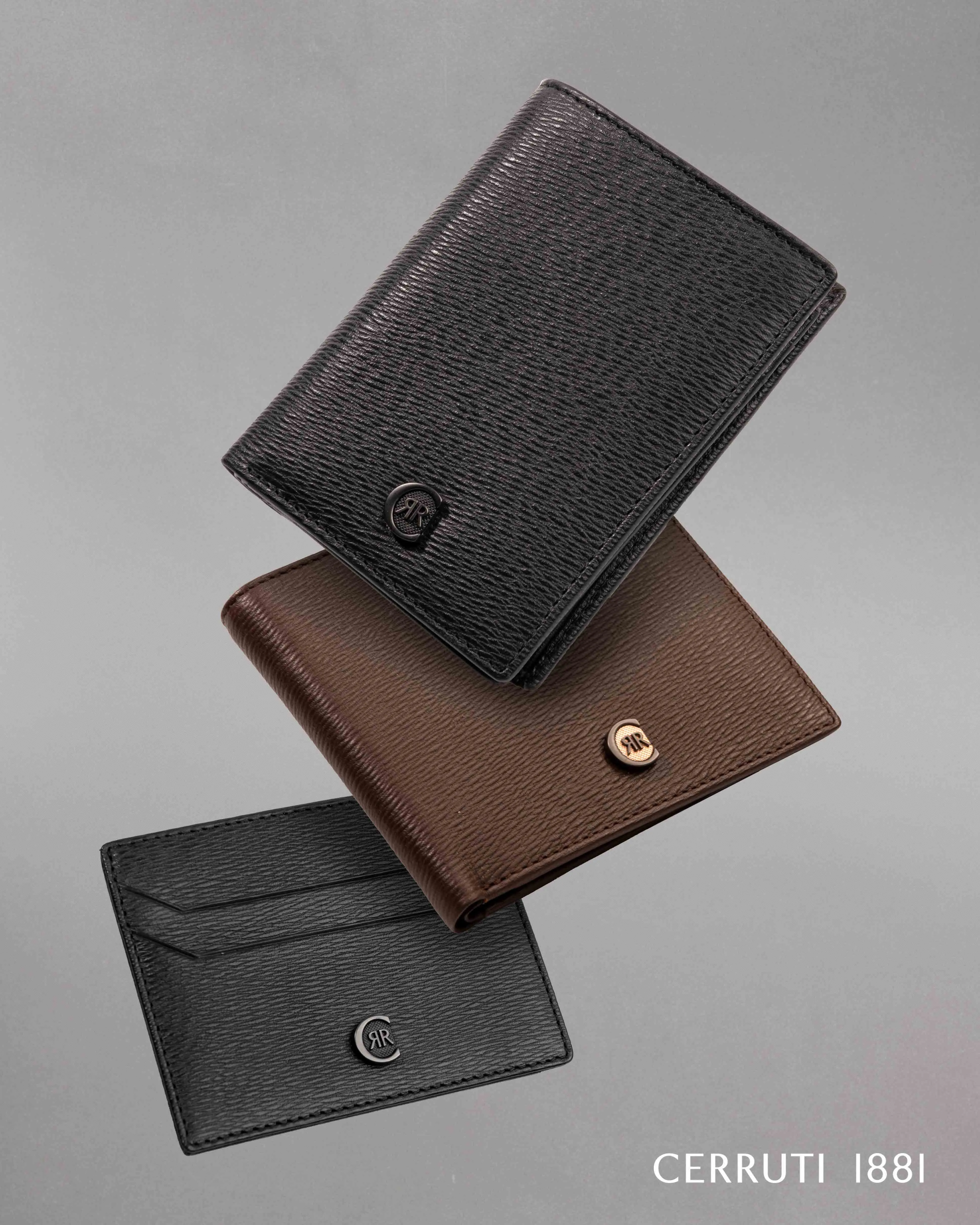CERRUTI 1881 NLT202A-Travel wallet Bond Black