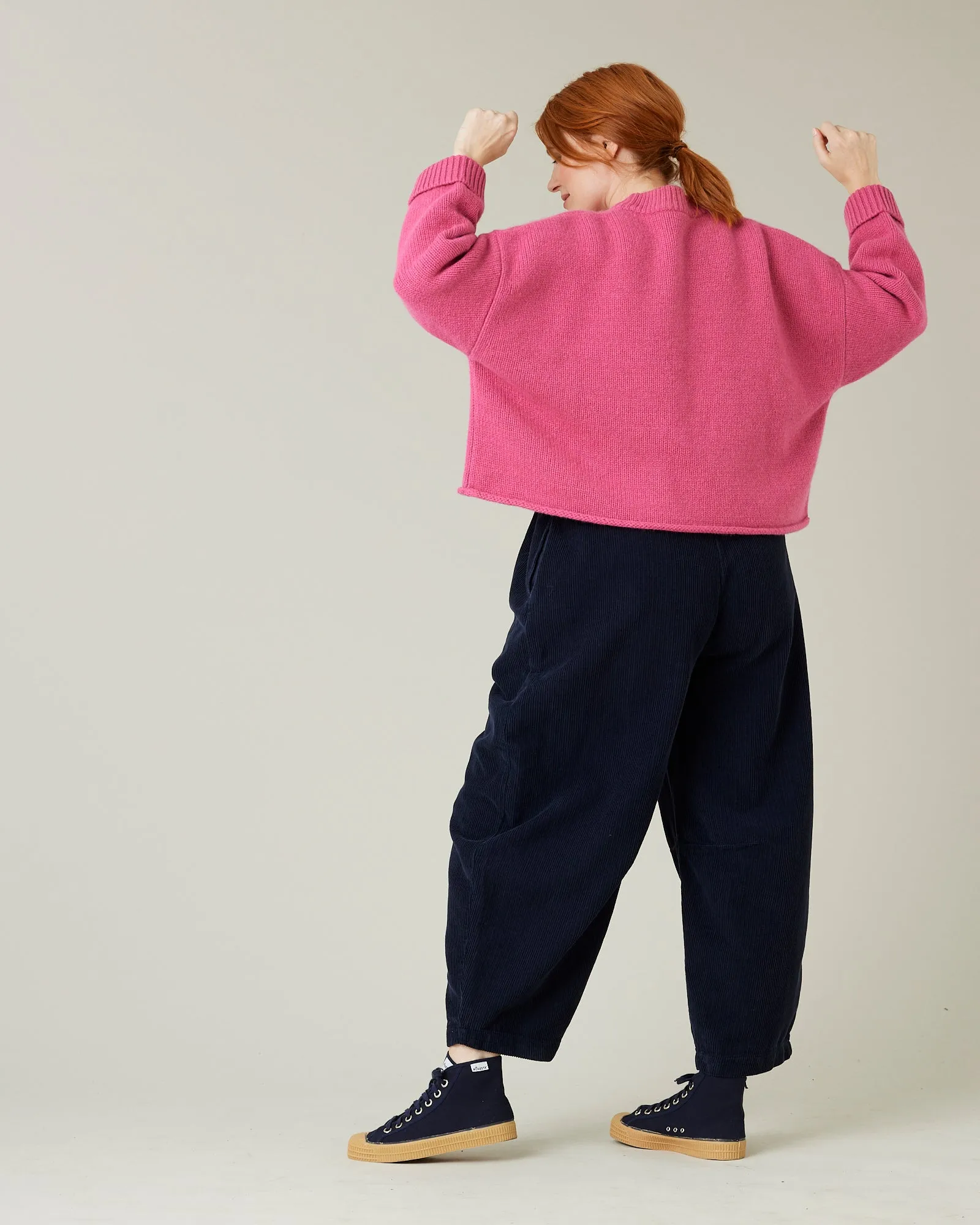 Coco Pink Knitted Wool Jumper