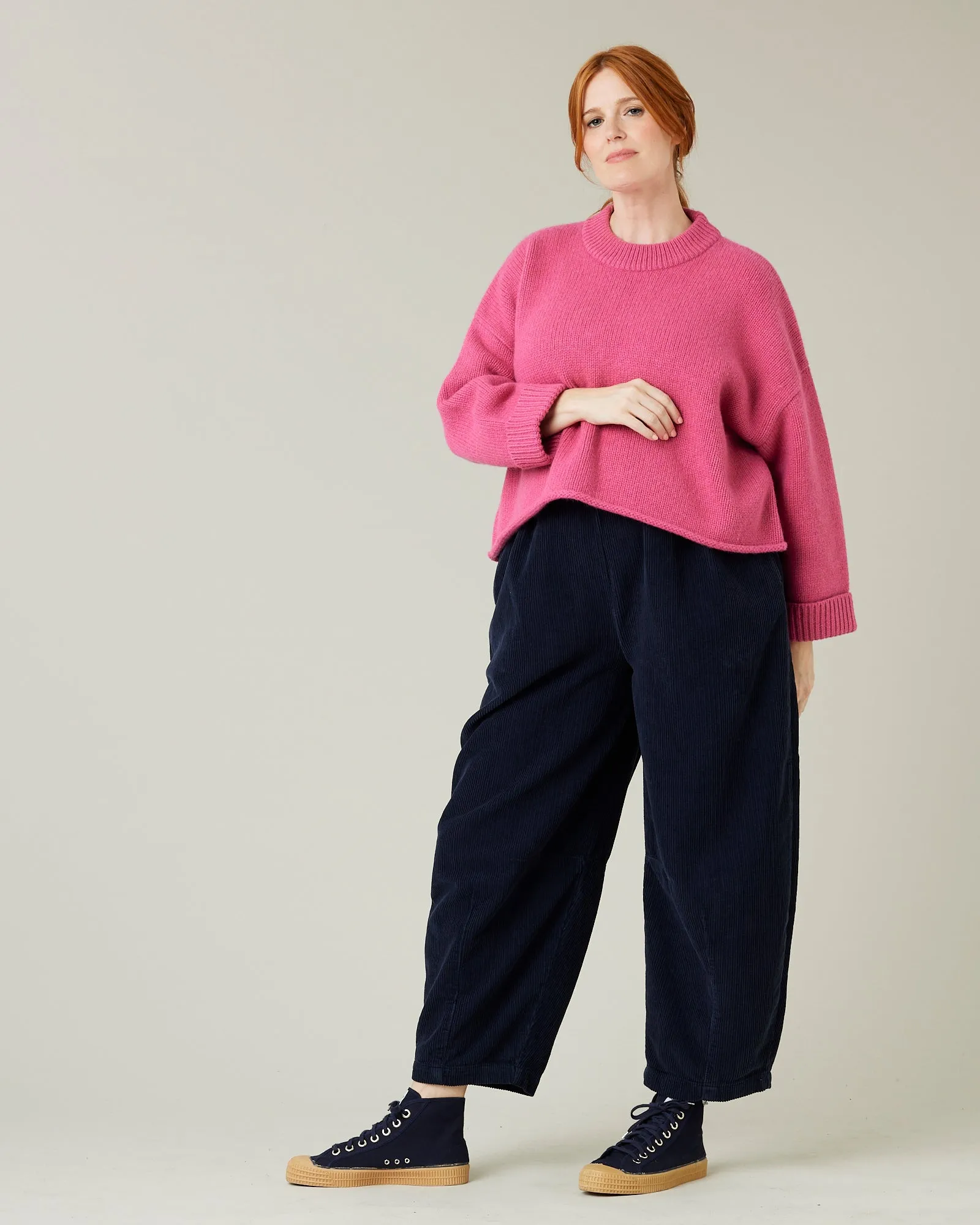 Coco Pink Knitted Wool Jumper