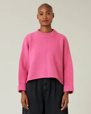 Coco Pink Knitted Wool Jumper