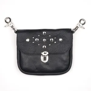 CP601  Rhinestone Studded Clip Pouch