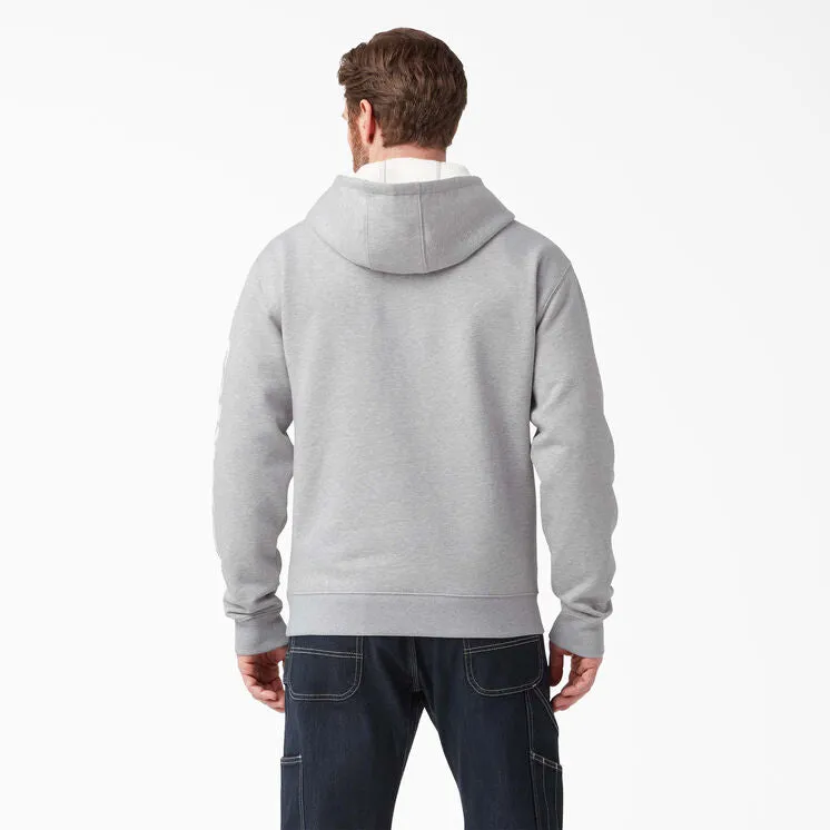 Dickies Water Repellent Logo Sleeve Hoodie - Gray