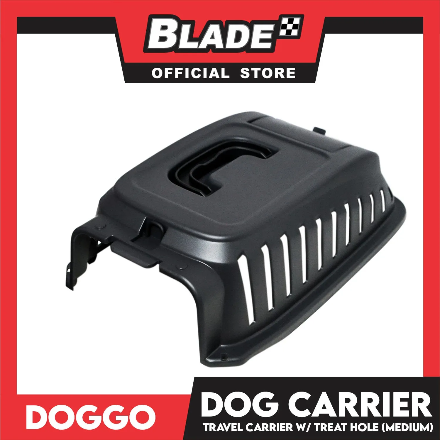 Doggo Dog Travel Carrier with Treat Hole (Medium)