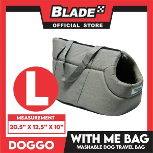 Doggo with me Bag Breathable Head-Out Dog Travel Carrier Bag (Large)