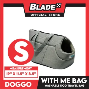 Doggo With Me Bag, Dog Travel Bag Washable (Small)