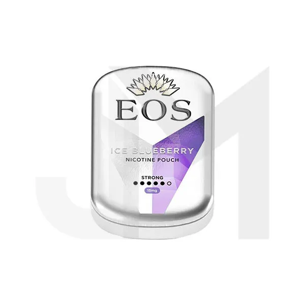 EOS 15mg Strong Nicotine pouches - 20 Pouches