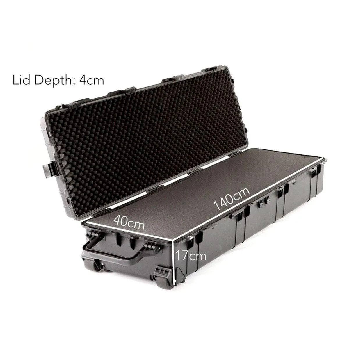 Evolution Gear Deep and Long Hard Telescope Case 2555 Black