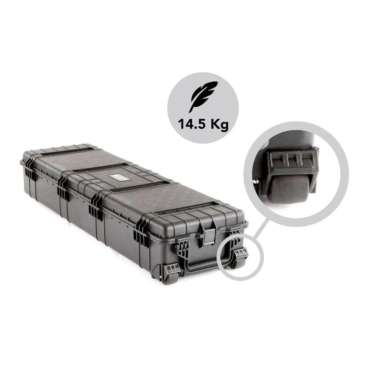 Evolution Gear Deep and Long Hard Telescope Case 2555 Black